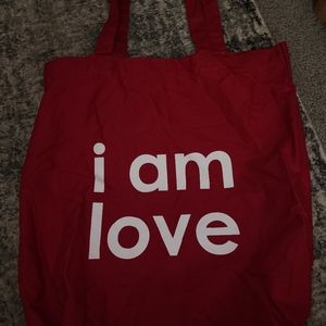Peace love world bag